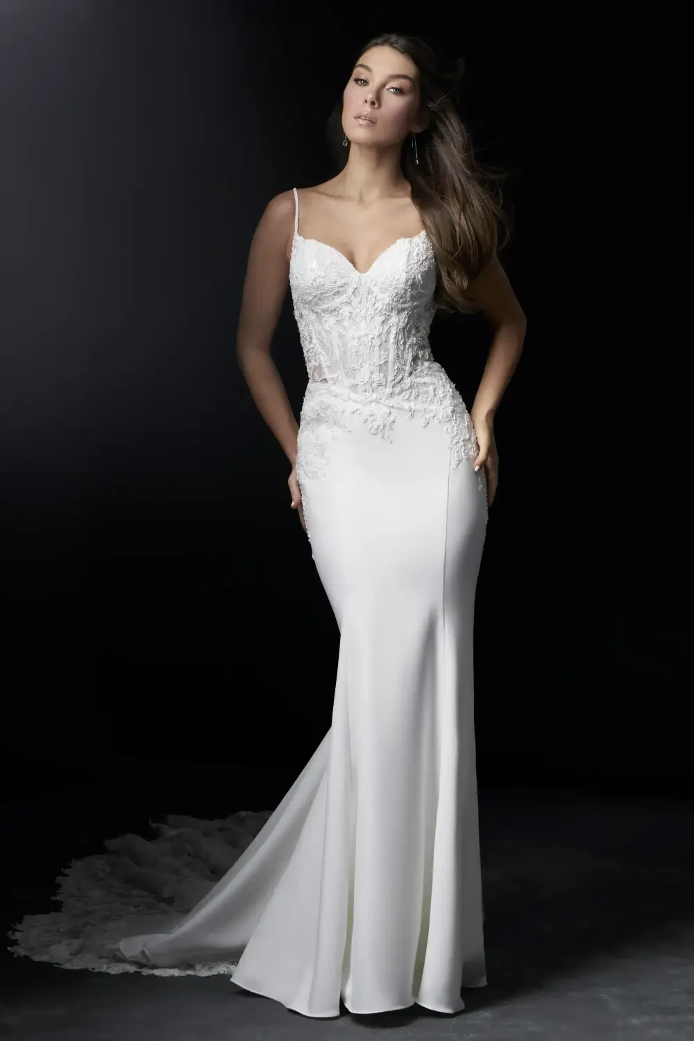 Model in Allure Bridals dress