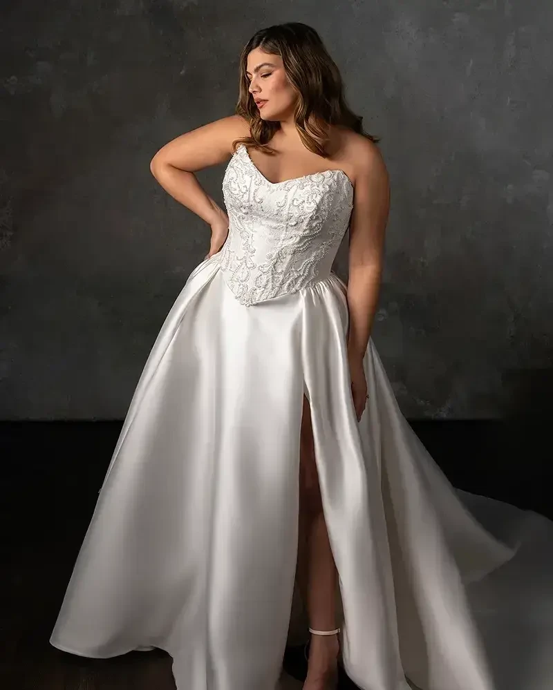 Model in Allure Bridals dress