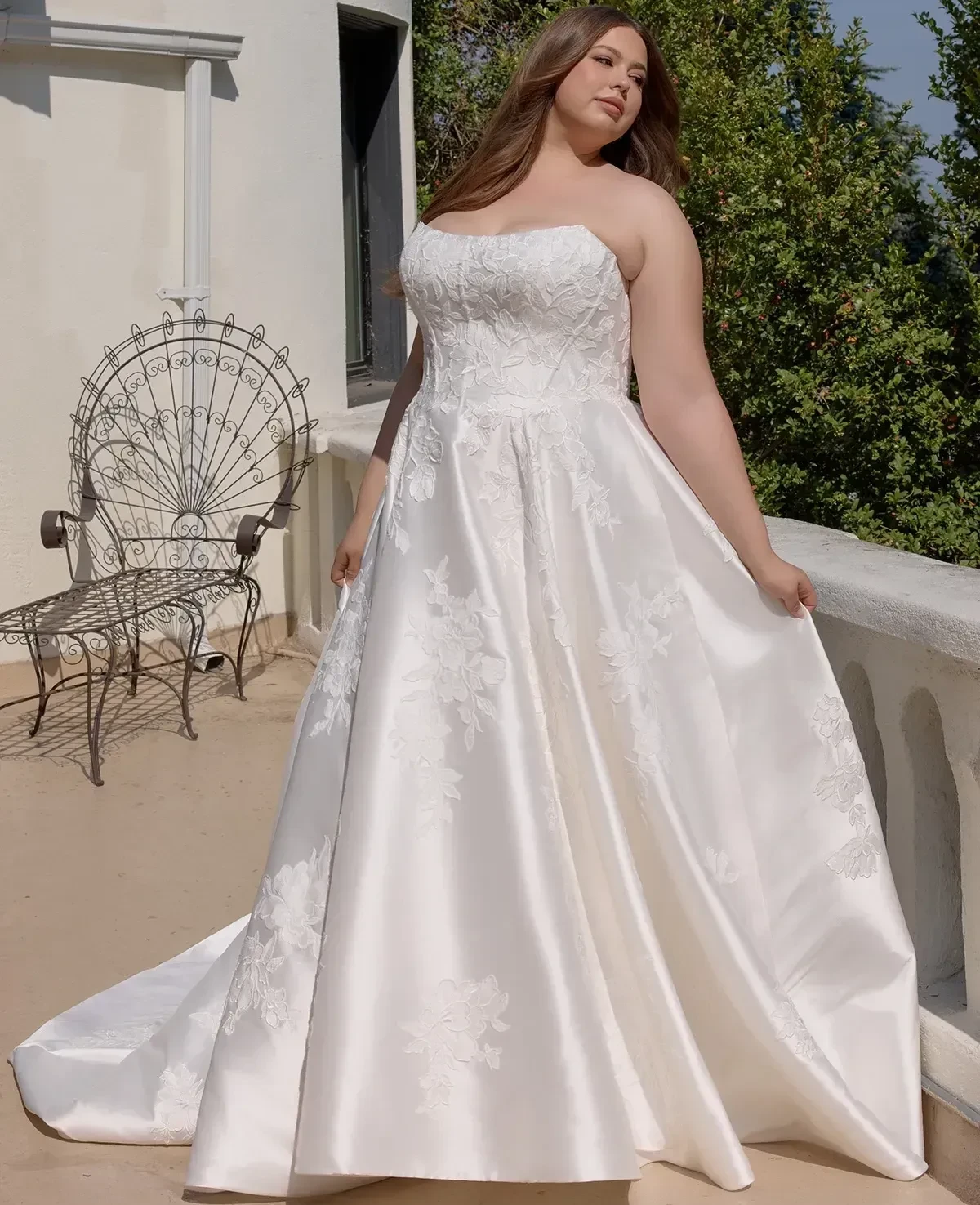 Model in Allure Bridals dress