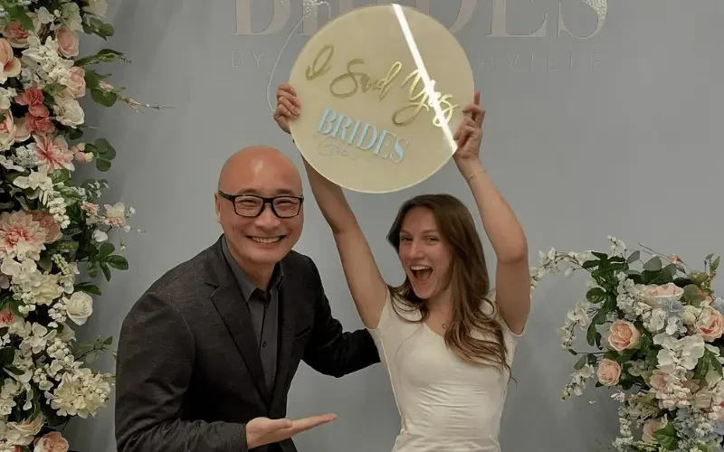 Stylist and Bride