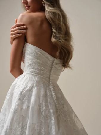 Maggie Sottero LANDRI (25MB363A01 - Slit) #4 All Ivory thumbnail