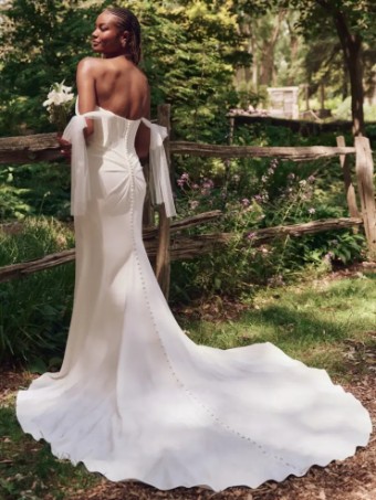 Maggie Sottero JACE (25MS339B01 - No plunge) #2 All Ivory thumbnail