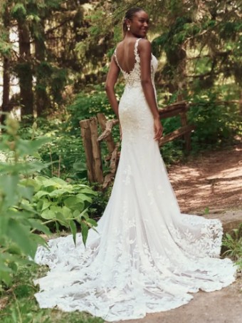 Maggie Sottero KEEGAN (25MK264A12 - Unlined bodice, Long sleeves, Plain tulle) #0 Ivory thumbnail