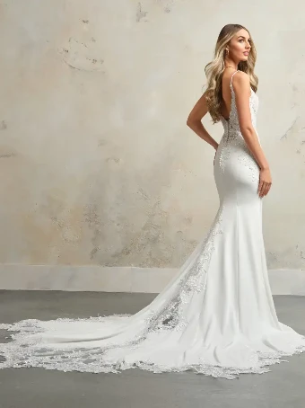 Maggie Sottero ANASTASIA #2 Ivory (gown with Natural Illusion) thumbnail
