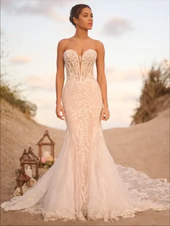 Maggie Sottero BENJIE ROYALE #0 default All Ivory (gown with Ivory Illusion) thumbnail
