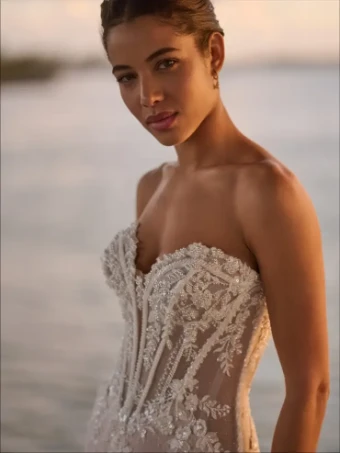 Maggie Sottero BENJIE ROYALE #4 default All Ivory (gown with Ivory Illusion) thumbnail