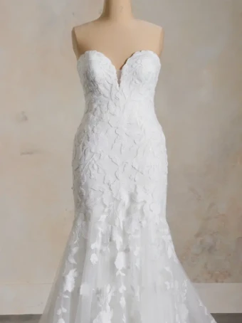 Maggie Sottero BRIDGET #3 Ivory over Soft Blush (gown with Natural Illusion) thumbnail
