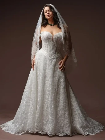 Maggie Sottero ZAHIA #0 default All Ivory (gown with Ivory Illusion) thumbnail