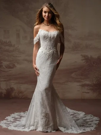 Maggie Sottero COLLETTE #0 default All Ivory (gown with Ivory Illusion) thumbnail