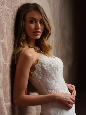Maggie Sottero COLLETTE #2 All Ivory (gown with Ivory Illusion) thumbnail