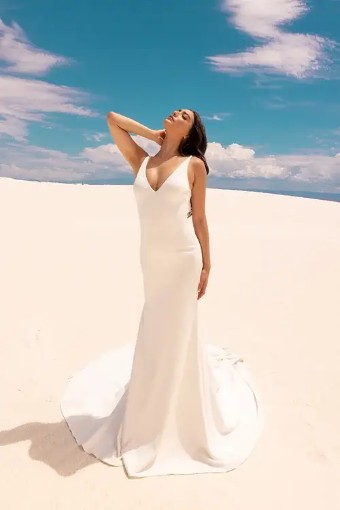 JH Bridal by Jimme Huang BG-201016 "Ayssa" #0 Ivory thumbnail