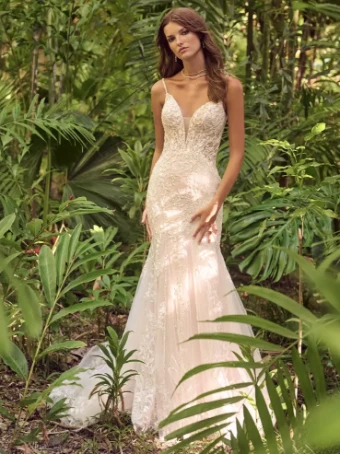 Maggie Sottero Sydney #0 Ivory/Silver Accent over thumbnail