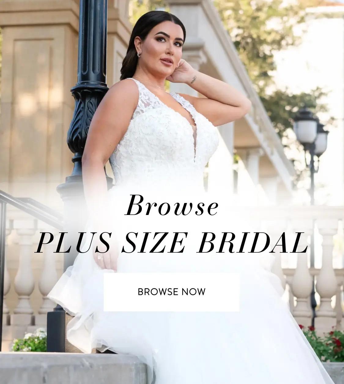 Mobile Browse Plus Size Bridal Banner