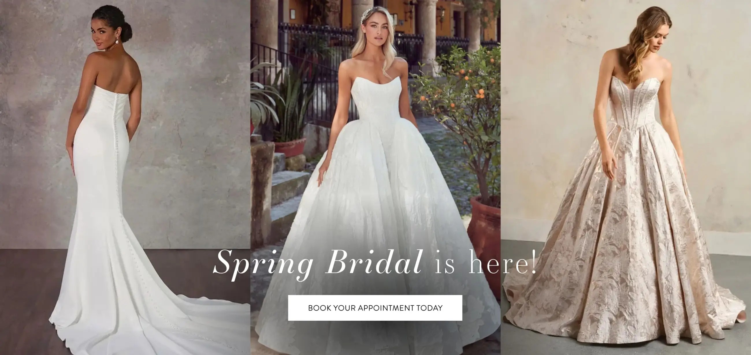 Spring Bridal Banner for Desktop