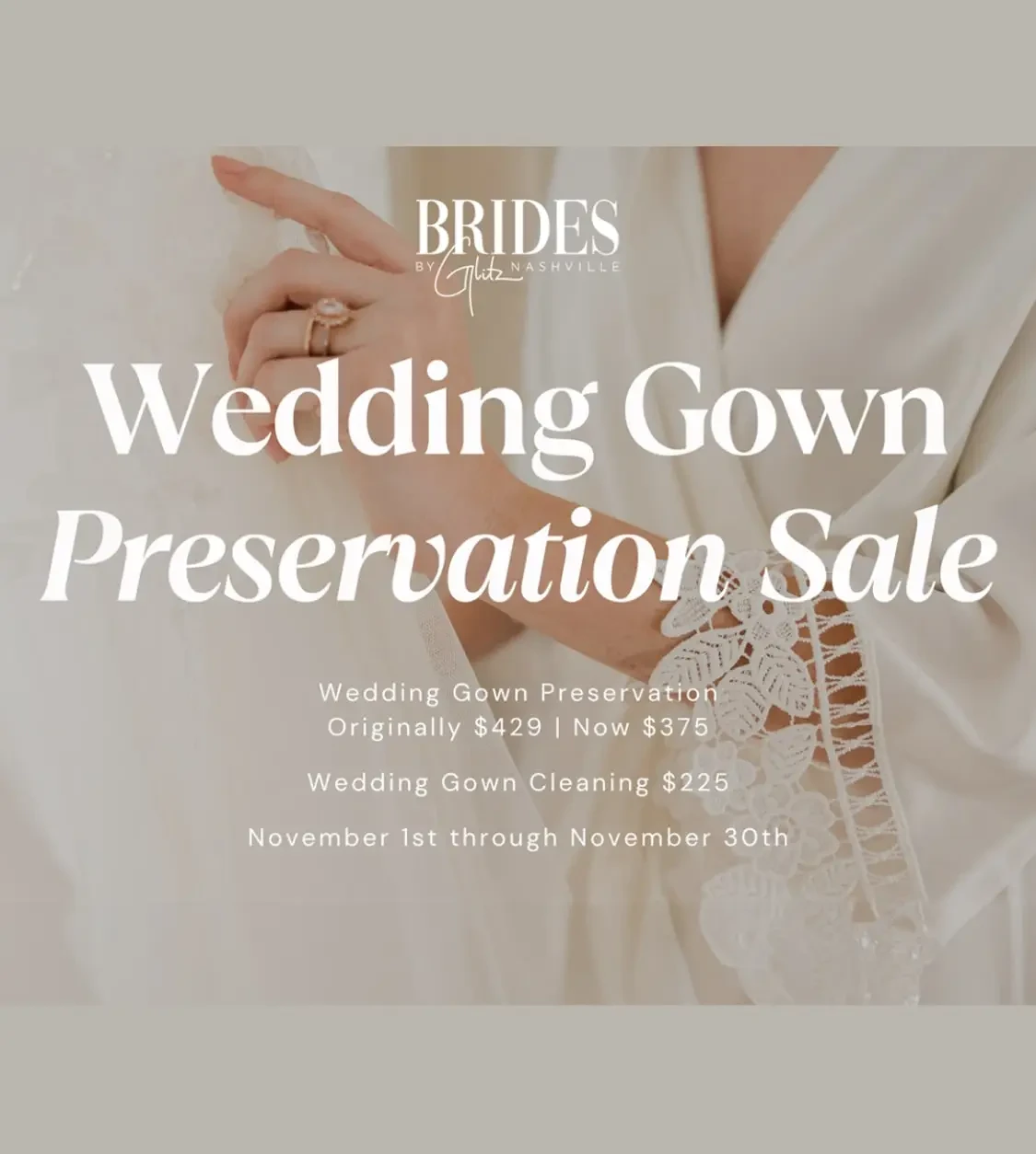 Preservation Sale Banner for Mobile